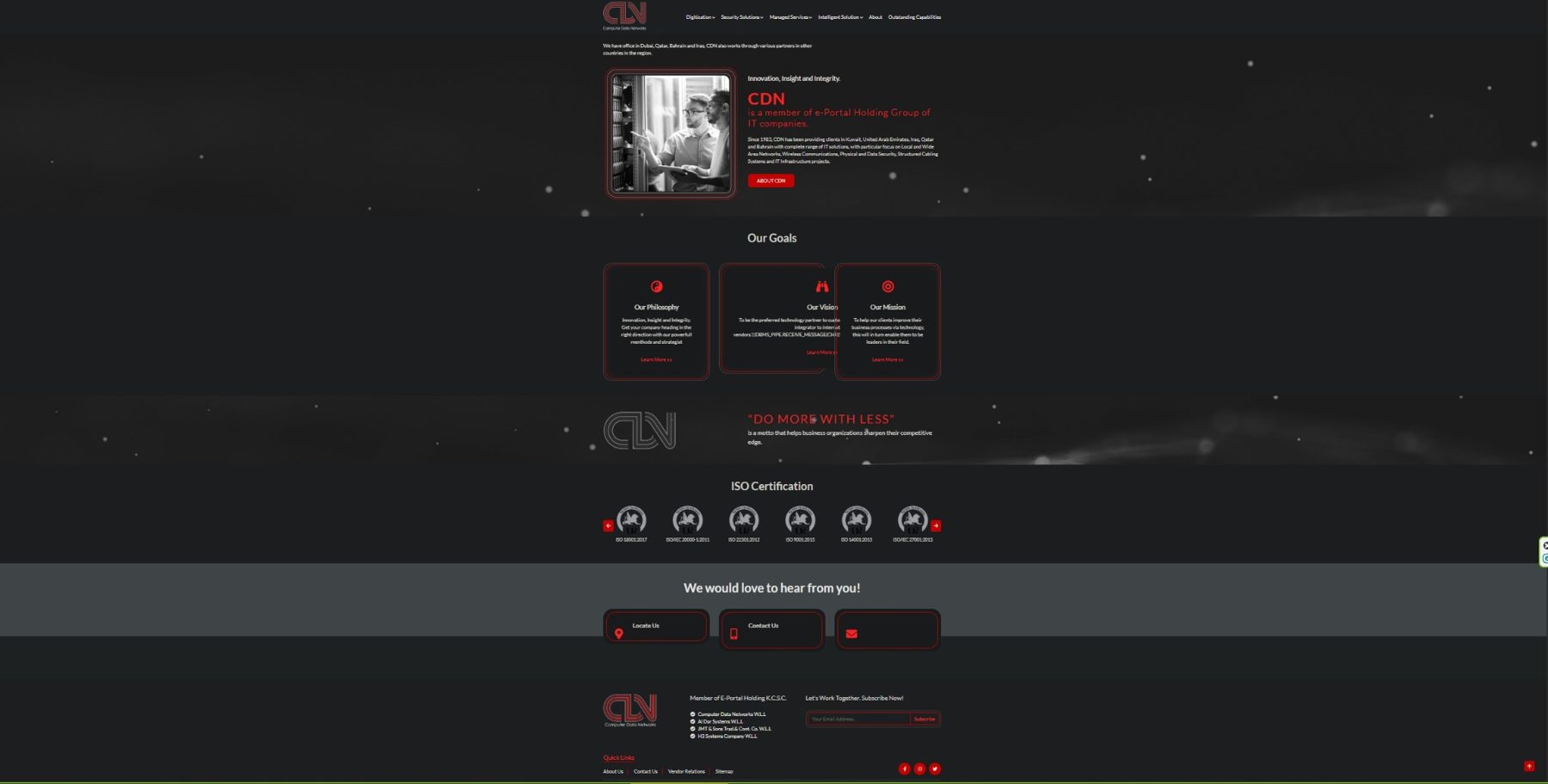 CDN corporate technology environment